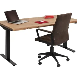 Tische-KARE Design Schreibtisch Office Harmony Schwarz 160X80