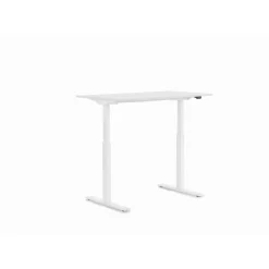 Tische-KARE Design Schreibtisch Office Smart Weis Weis 120X70