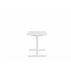 Tische-KARE Design Schreibtisch Office Smart Weis Weis 120X70