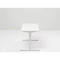 Tische-KARE Design Schreibtisch Office Smart Weis Weis 120X70