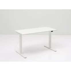 Tische-KARE Design Schreibtisch Office Smart Weis Weis 120X70
