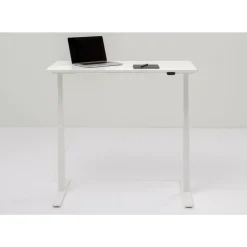 Tische-KARE Design Schreibtisch Office Smart Weis Weis 120X70