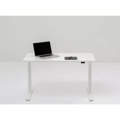 Tische-KARE Design Schreibtisch Office Smart Weis Weis 120X70