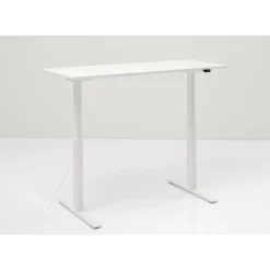 Tische-KARE Design Schreibtisch Office Smart Weis Weis 120X70