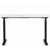 Tische-KARE Design Schreibtisch Office Smart Schwarz Weis 160X80