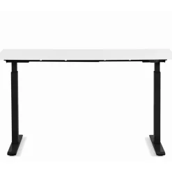 Tische-KARE Design Schreibtisch Office Smart Schwarz Weis 160X80