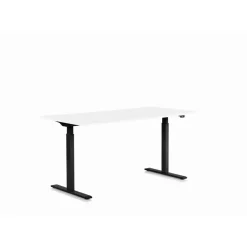 Tische-KARE Design Schreibtisch Office Smart Schwarz Weis 160X80