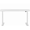 Tische-KARE Design Schreibtisch Office Smart Weiss Weiss 160X80