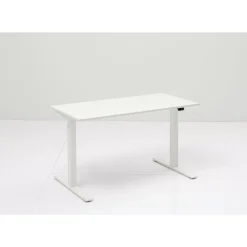Tische-KARE Design Schreibtisch Office Smart Weiss Weiss 160X80