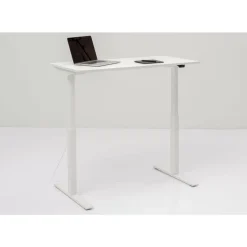 Tische-KARE Design Schreibtisch Office Smart Weiss Weiss 160X80