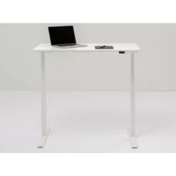 Tische-KARE Design Schreibtisch Office Smart Weiss Weiss 160X80
