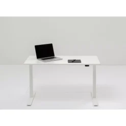 Tische-KARE Design Schreibtisch Office Smart Weiss Weiss 160X80