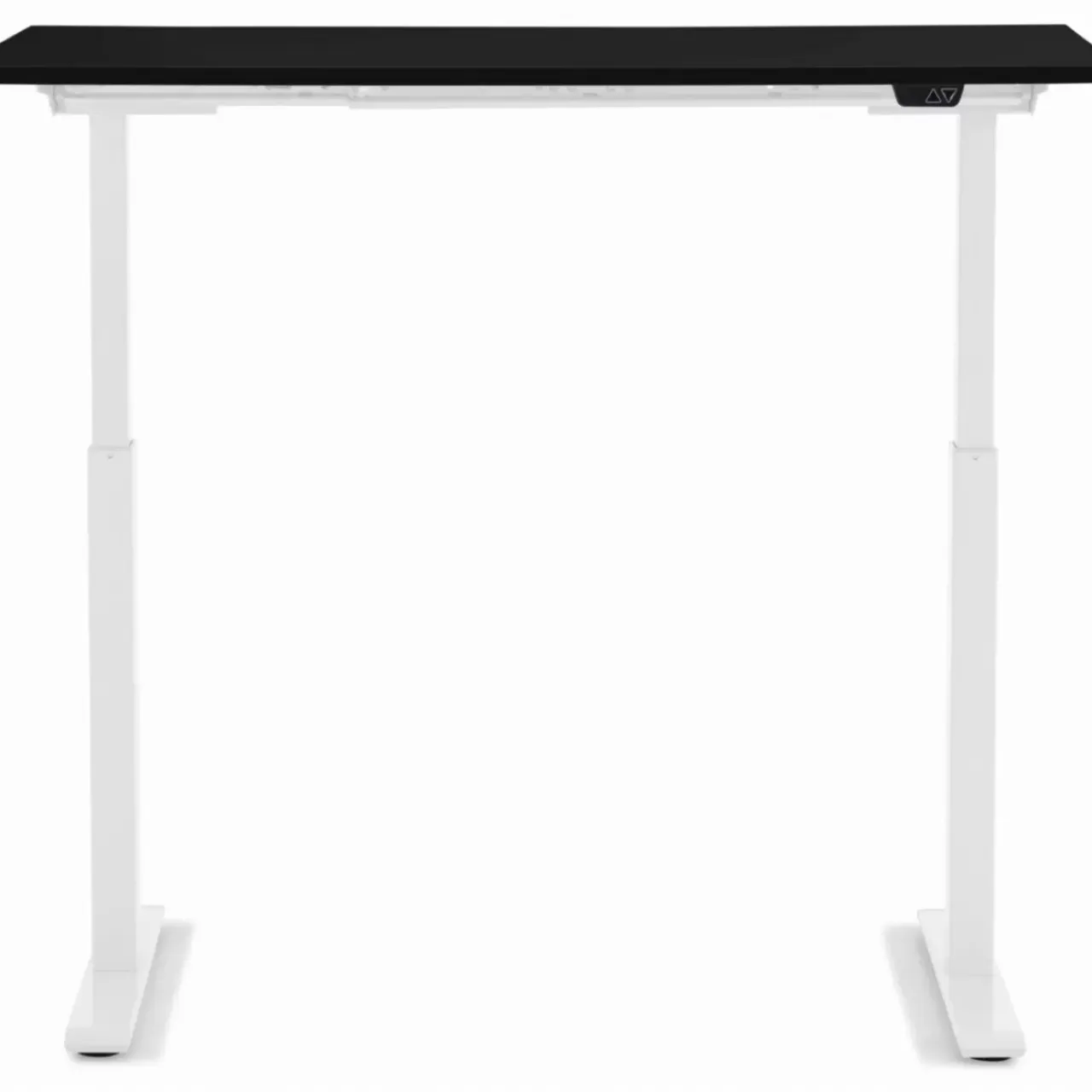 Tische-KARE Design Schreibtisch Office Smart Weis Schwarz 120X70