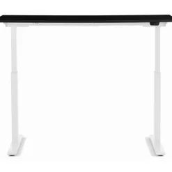 Tische-KARE Design Schreibtisch Office Smart Weis Schwarz 140X60