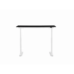 Tische-KARE Design Schreibtisch Office Smart Weis Schwarz 140X60