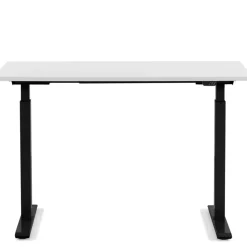 Tische-KARE Design Schreibtisch Office Smart Schwarz Weis 140X60