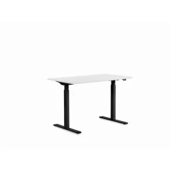 Tische-KARE Design Schreibtisch Office Smart Schwarz Weis 140X60