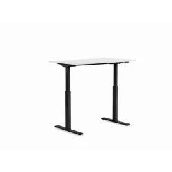 Tische-KARE Design Schreibtisch Office Smart Schwarz Weis 140X60
