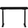 Tische-KARE Design Schreibtisch Office Smart Schwarz Schwarz 120X70