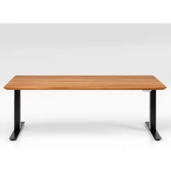 Tische-KARE Design Schreibtisch Office Symphony Eiche Schwarz 200X100