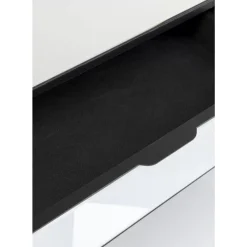 Tische-KARE Design Schreibtisch Soran Schwarz 120X50Cm