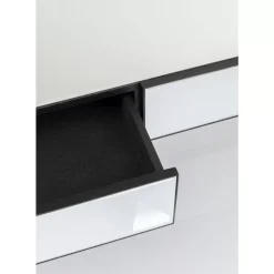 Tische-KARE Design Schreibtisch Soran Schwarz 120X50Cm