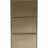 Kleinmöbel & Sonstiges-KARE Design Schuhkipper Caruso 3-Er Bronze (Mo)