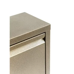 Kleinmöbel & Sonstiges-KARE Design Schuhkipper Caruso 3-Er Bronze