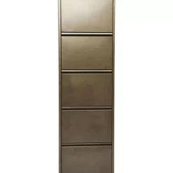 Kleinmöbel & Sonstiges-KARE Design Schuhkipper Caruso 5-Er Bronze (Mo)