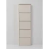 Kleinmöbel & Sonstiges-KARE Design Schuhkipper Caruso 5-Er Creme