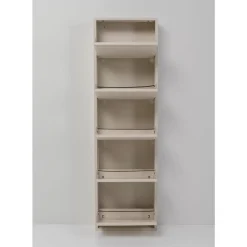 Kleinmöbel & Sonstiges-KARE Design Schuhkipper Caruso 5-Er Creme