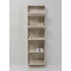 Kleinmöbel & Sonstiges-KARE Design Schuhkipper Caruso 5-Er Creme