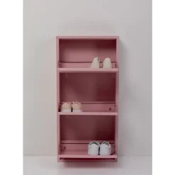 Kleinmöbel & Sonstiges-KARE Design Schuhkipper Caruso 3-Er Rosa