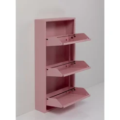 Kleinmöbel & Sonstiges-KARE Design Schuhkipper Caruso 3-Er Rosa