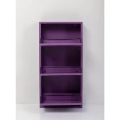 Kleinmöbel & Sonstiges-KARE Design Schuhkipper Caruso 3-Er Violet