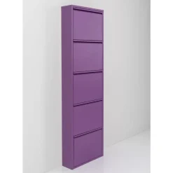 Kleinmöbel & Sonstiges-KARE Design Schuhkipper Caruso 5-Er Violet