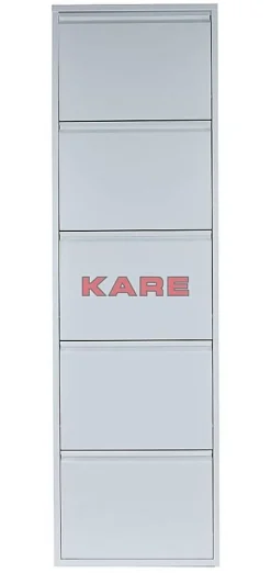 Kleinmöbel & Sonstiges-KARE Design Schuhkipper Caruso 5-Er Weiss