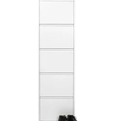 Kleinmöbel & Sonstiges-KARE Design Schuhkipper Caruso 5-Er Weiss