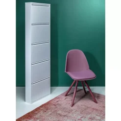 Kleinmöbel & Sonstiges-KARE Design Schuhkipper Caruso 5-Er Weiss