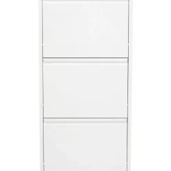 Kleinmöbel & Sonstiges-KARE Design Schuhkipper Caruso 3-Er Weiss (Mo)
