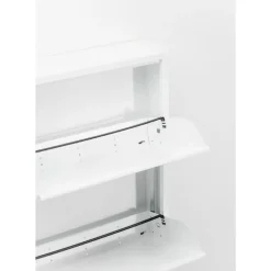 Kleinmöbel & Sonstiges-KARE Design Schuhkipper Caruso 3-Er Weiss (Mo)