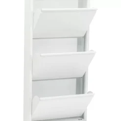 Kleinmöbel & Sonstiges-KARE Design Schuhkipper Caruso 3-Er Weiss (Mo)
