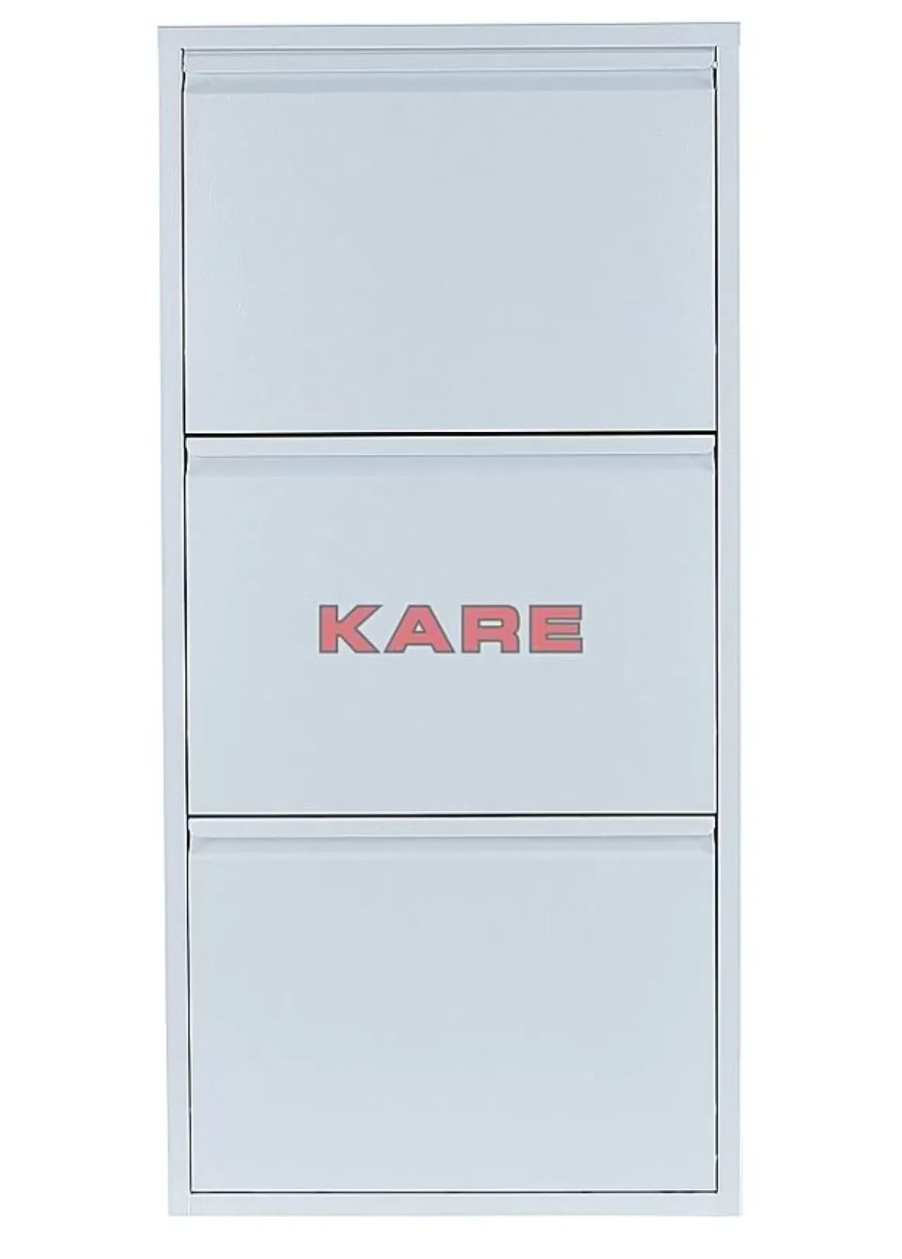Kleinmöbel & Sonstiges-KARE Design Schuhkipper Caruso 3-Er Weiss
