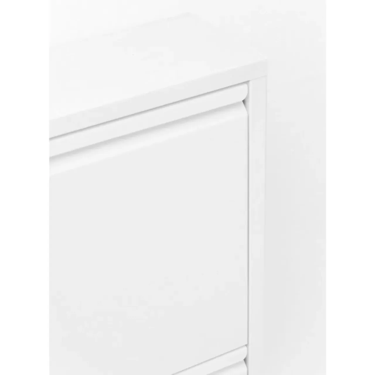 Kleinmöbel & Sonstiges-KARE Design Schuhkipper Caruso 3-Er Weiss