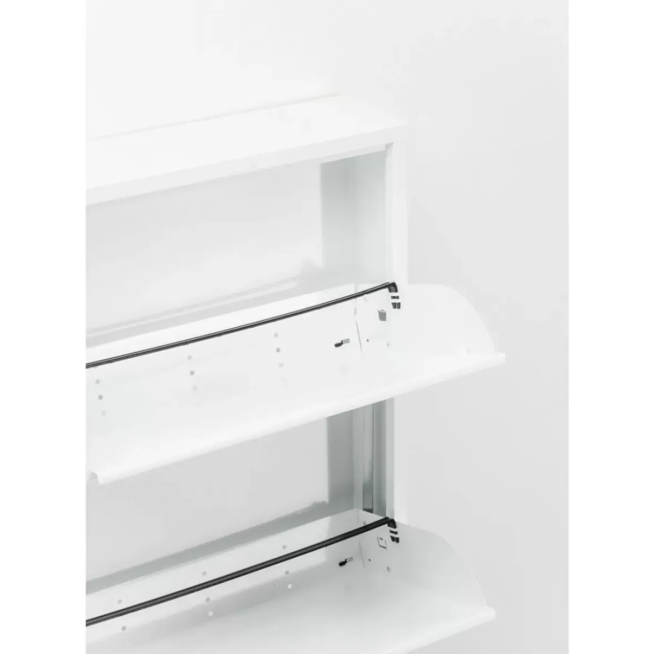 Kleinmöbel & Sonstiges-KARE Design Schuhkipper Caruso 3-Er Weiss