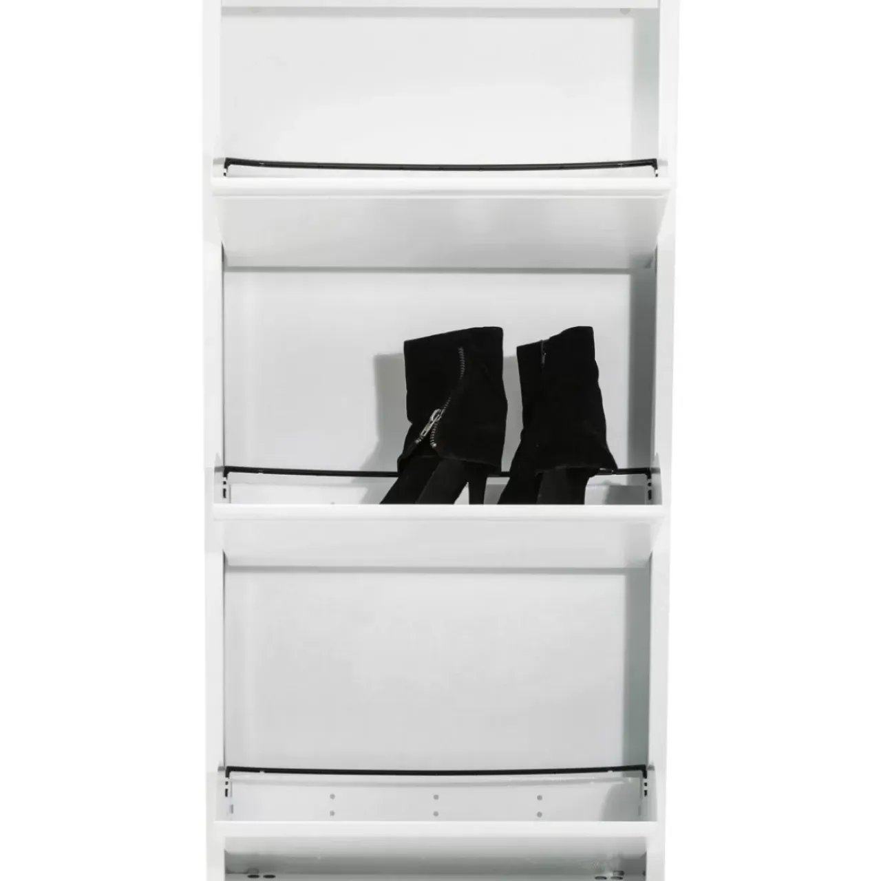 Kleinmöbel & Sonstiges-KARE Design Schuhkipper Caruso 3-Er Weiss