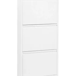 Kleinmöbel & Sonstiges-KARE Design Schuhkipper Caruso 3-Er Weiss