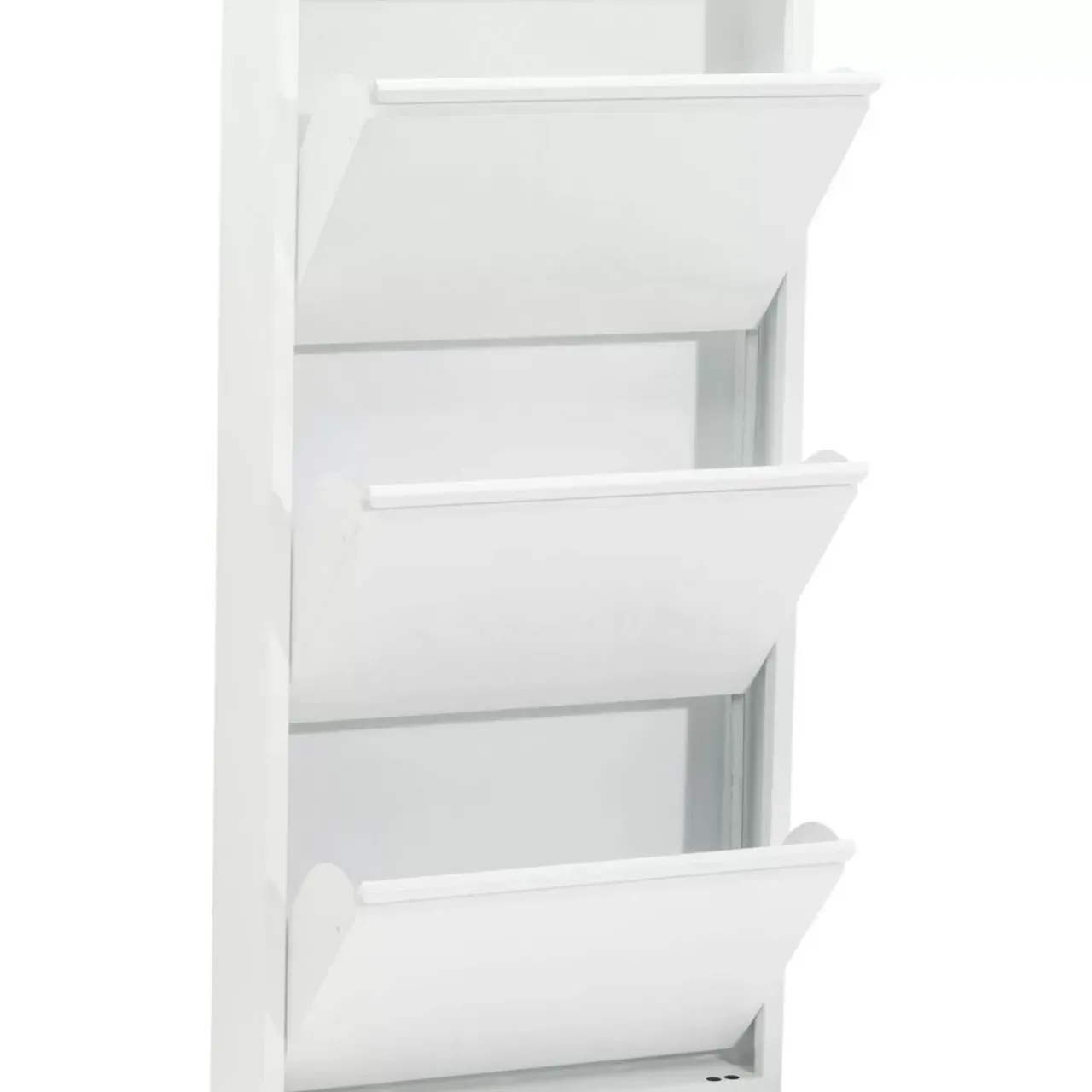 Kleinmöbel & Sonstiges-KARE Design Schuhkipper Caruso 3-Er Weiss