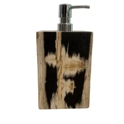 Sonstiges & Zubehör Accessoires-KARE Design Seifenspender Widow Versteinertes Holz