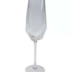Geschirr & Tischaccessoires-KARE Design Sektglas Diamond Gold Rim